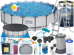 Basen Bestway 549x122 Ogrodowy Stelażowy 56462 19w1