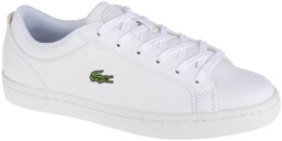 Lacoste, Buty sportowe, Straightset BL1 732SPW0133001, białe, rozmiar