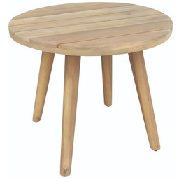 Stolik okrągły drewniany 50 cm