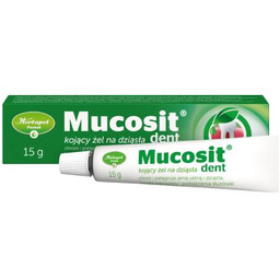 Mucosit Dent Kojący żel na dziąsła, 15 g
