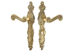 Klamka drzwiowa mosiężna RETRO 72 WC