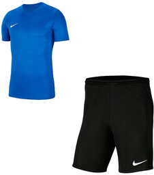 Komplet sportowy dziecięcy Nike Park niebiesko-czarny