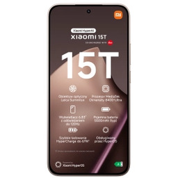 Xiaomi 15T 12/512GB Funkcje AI 6,83" 120Hz 50Mpix