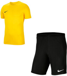 Komplet sportowy dziecięcy Nike Park żółto-czarny
