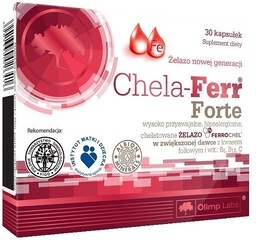 Olimp Chela-Ferr Forte x30 kapsułek