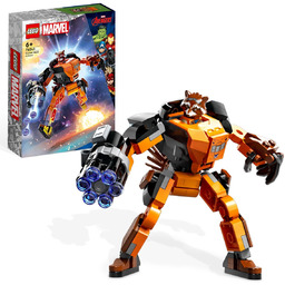 LEGO Marvel, klocki, Avengers, Mechaniczna zbroja Rocketa, 76243