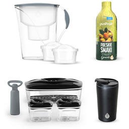 Dafi Zestaw B2U7 Dzbanek Luna + 3x Pojemniki