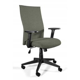 Krzesło Obrotowe Black On Black Plus Szare Fotel