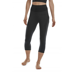 Damskie legginsy sportowe 3/4 z wełną Merino CEP