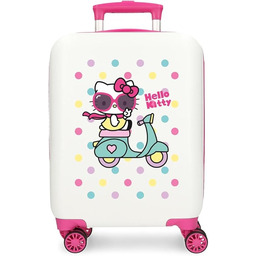 Hello Kitty, biała, Walizka 50