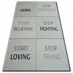 DYWAN SZNURKOWY SIZAL FLOORLUX 20275 YOLO srebrny /