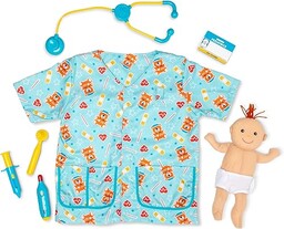 Melissa & Doug Dziecięcy kostium pielęgniarki, 3-6 lat