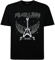 Koszulka Męska T-shirt z Nadrukiem Czarny ESPIONAGE
