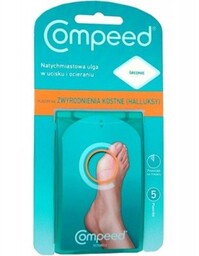 COMPEED Plastry na zwyrodnienia kostne (halluksy), średnie, 5