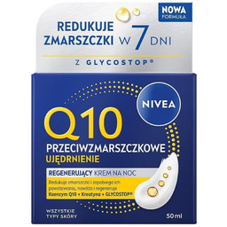 Q10 Przeciwzmarszczkowe ujędrnienie regenerujący krem na noc 50ml