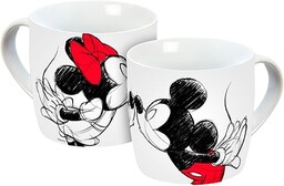 Filiżanka Mickey Kiss Sketch czerwona 300 ml