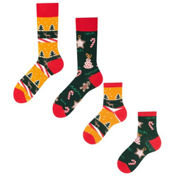 Todo Socks Świąteczny Komplet dla dorosłego i dziecka