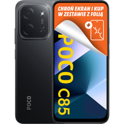 Smartfon POCO C85 8/256GB Czarny