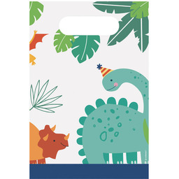 Torebki prezentowe Dinozaury - 8 szt.