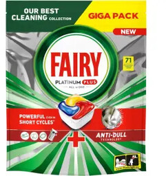 Fairy Platinum Plus All In One Lemon 71szt.