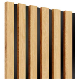 PANEL LAMELOWY 41x190x2750 Dąb Wotan Czarna Płyta