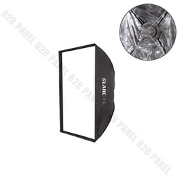 Softbox prostokątny GlareOne szybki montaż Easy Fold 60x90