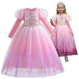 Strój Kostium Sukienka Roszpunka Zaplątani Na Bal Karnawał