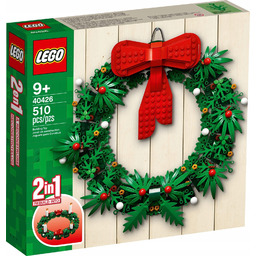 Lego 40426 Okolicznościowe Bożonarodzeniowy Wieniec 2 w 1
