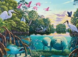 Ravensburger 12000044 - Morskie zwierzęta i ptaki -
