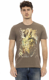 T-shirty marki Trussardi Action model 2AT08. Kolor Brązowy,