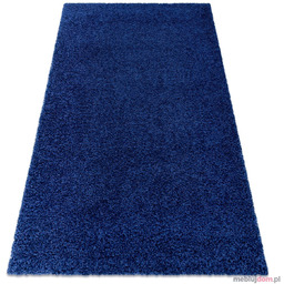 Dywan SOFFI shaggy 5cm granatowy Niebieski, 200x290