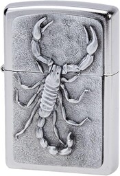 Zippo Zapalniczka 1330006 Skorpion Emblemat zapalniczka benzynowa, mosiądz