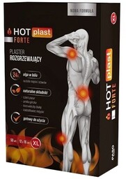 HOT plast FORTE XL 12x18cm plaster rozgrzewający x1