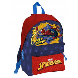 KIDS EUROSWAN Plecak SP50056 Spiderman Niebiesko-czerwony