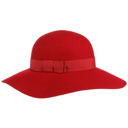 Kapelusz Damski Uni by Lipodo, czerwony, One Size