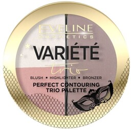 Eveline Cosmetics Paleta do konturowania twarzy Variete, 01