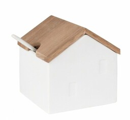 Rader HOME Cukierniczka z Łyżeczką / Drewniana Pokrywka