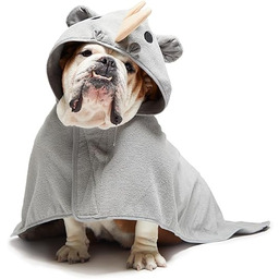 Barkbox Szlafrok dla psa, szybkoschnący, z zapięciem