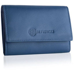 Portfel damski BETLEWSKI BPD-SS-17 NIEBIESKI