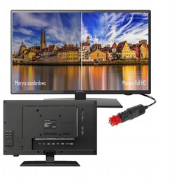 Telewizor Samochodowy Smart 24V 12V 22'' Do Ciężarówki