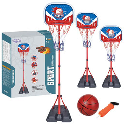 WOOPIE Zestaw Koszykówka Wolnostojąca Regulowana Wysokość 90-170cm +