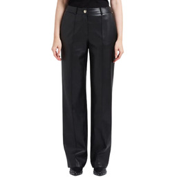 Spodnie damskie Liu Jo damskie eleganckie skórzane czarne-M