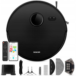 Robot sprzątający inteligentny Sencor nawigacja laser LiDAR 3000Pa