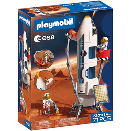 PLAYMOBIL Space ESA Mars Research Rocket Modułowa rakieta