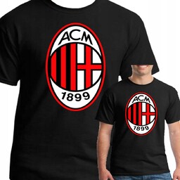 KOSZULKA AC MILAN PREZENT S 0242 CZARNA