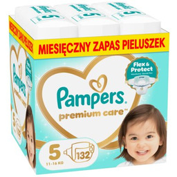 PAMPERS Pieluchy Premium Care 5 (132 sztuk)