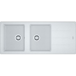 FRANKE Zlewozmywak dwukomorowy z ociekaczem Basic BFG 621-116