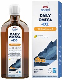 Osavi - Tran norweski Omega-3 1000 mg -