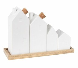 Rader HOME Zestaw do Przypraw / Przyprawnik Domki