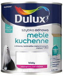 Farba DULUX szybka odnowa Meble Kuchenne Biały/Biała 0,75l